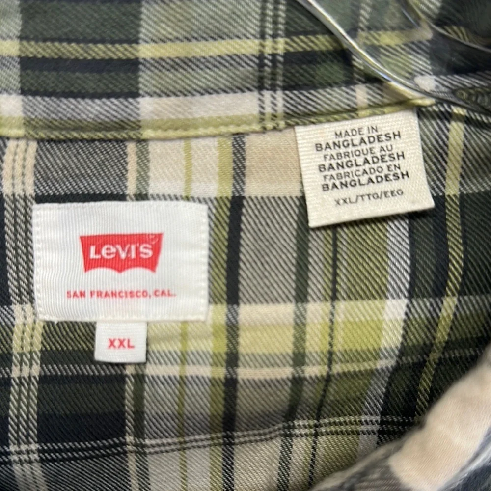 Levi's Classic Fit Western Short Sleeve Pearl Snap Shirt Men’s XXL